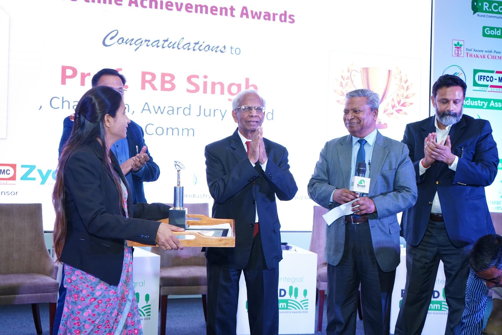 RB Singh 'Life Time Achievement Award'